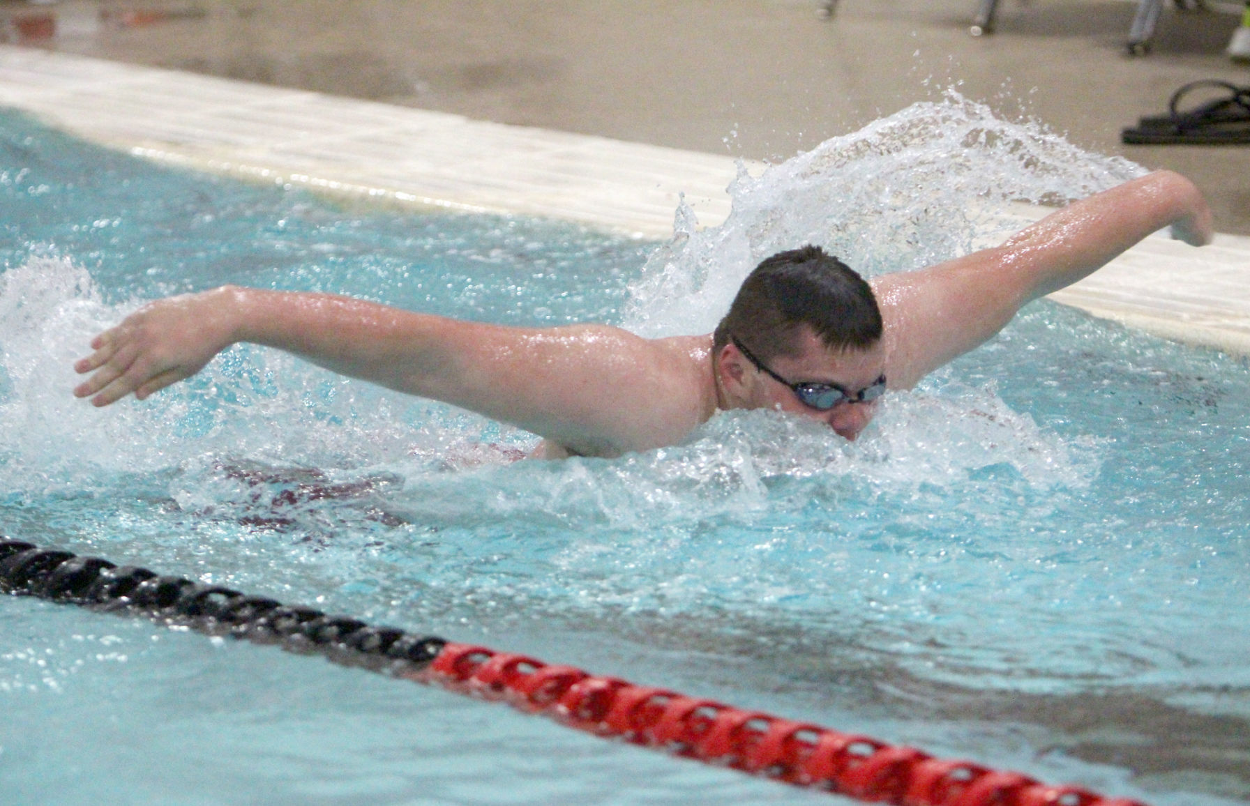 Menomonie at Chi-Hi boys swimming 1-21-20